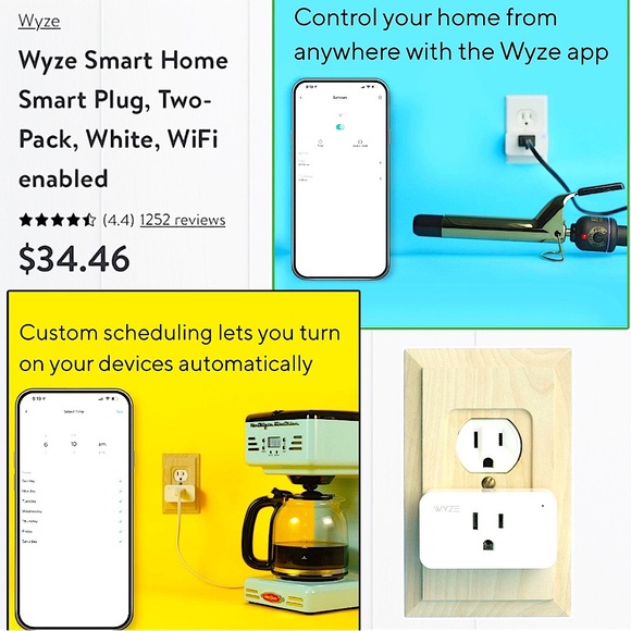 ❌❌SOLD❌❌🆕 Wyze Plug 2-pack; WiFi Wyze Plugs; Smart Home Electronics - Picture 12 of 16
